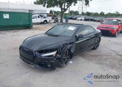 2024 Audi S5 Premium Plus Tfsi Quattro Tiptronic из США, поврежденный, VIN WAUP4AF5XRA118590
